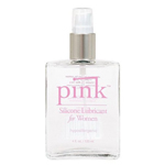 Pink Glass Bottle Lubricant