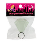Shot Glass Wedding Ring