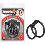 The Macho Silicone Duo Cock and Ball Ring