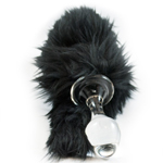 Crystal Delights Faux Black Tail