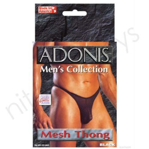 Adonis Men's Mesh Thong - Click Image to Close