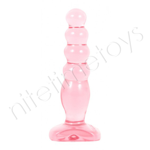 Crystal Jellies 5" Anal Delight Plug - Click Image to Close