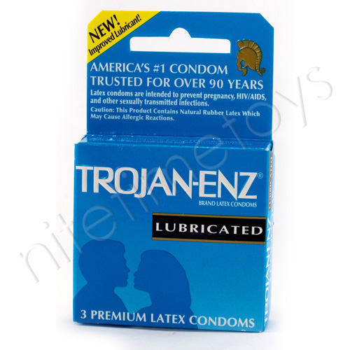 Trojan ENZ Lubricated Condom - Click Image to Close