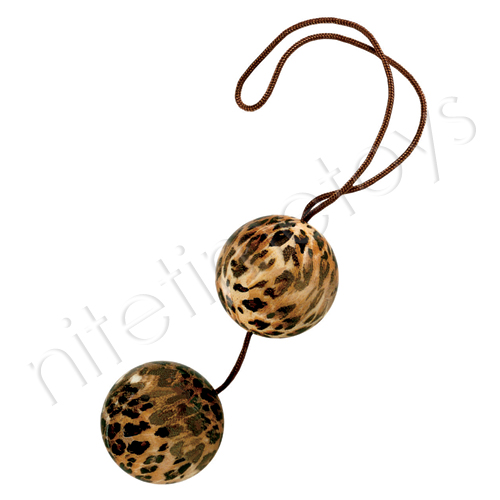 The Leopard Duotone Orgasm Balls - Click Image to Close