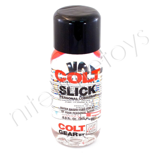 Colt Slick Water Based Personal Lubricant - Click Image to Close