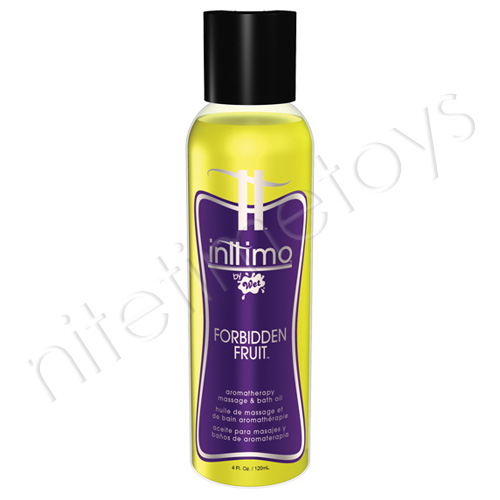 Wet Inttimo Forbidden Fruit Aromatherapy Massage and Bath Oil - Click Image to Close