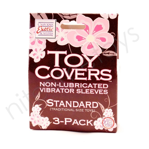 Toy Covers Non Lubricated Vibrator Sleeves - Click Image to Close
