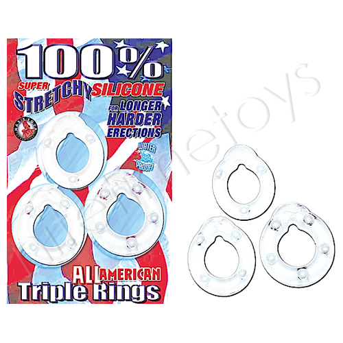 All American Triple Rings - Click Image to Close