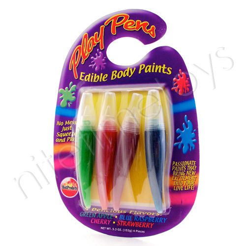 Play Pens Edible Body Paints - Click Image to Close