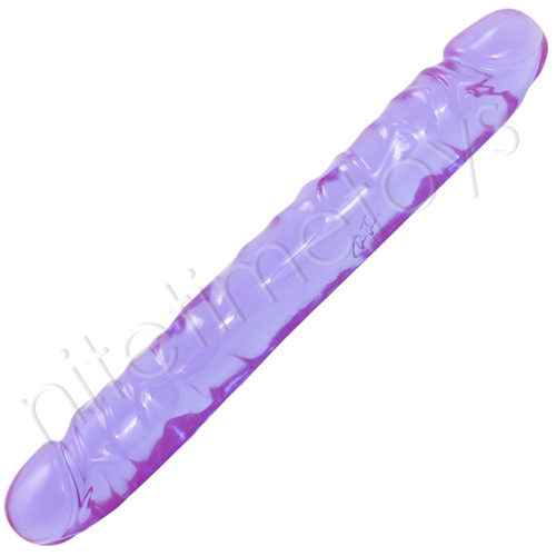Crystal Jellies 12" Jr. Double Dong - Click Image to Close