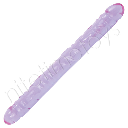 Crystal Jellies 18" Jr. Double Dong - Click Image to Close