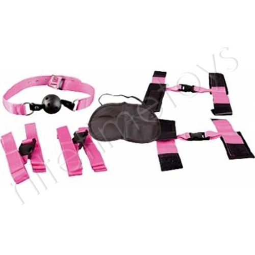 Fetish Fantasy Pink Passion Bondage Kit - Click Image to Close