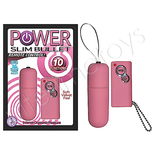 Power Slim Remote Bullet - Click Image to Close