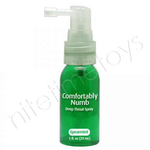 Comfortably Numb Spearmint Deep Throat Spray - Click Image to Close