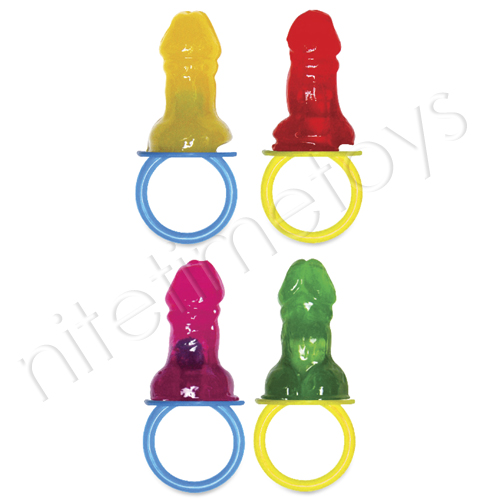 Candy Pecker Pacifier - Click Image to Close
