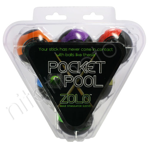 Zolo Pocket Pool 6-Pack - Click Image to Close