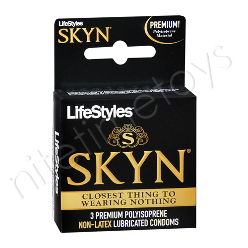 Lifestyles Skyn Non-Latex Condoms - Click Image to Close