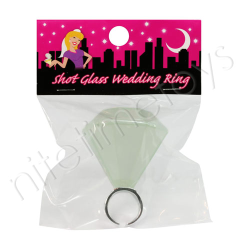 Shot Glass Wedding Ring - Click Image to Close