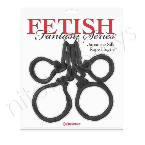 Fetish Fantasy Japanese Silk Rope Hogtie - Click Image to Close