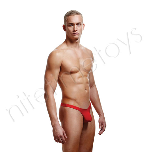 Envy Red Low Rise Thong - Click Image to Close