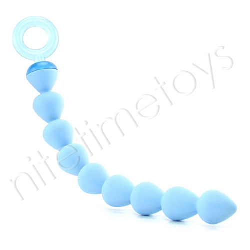 Sex in the Shower Silicone Anal Beads - Click Image to Close