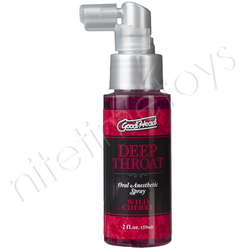 Good Head Deep Throat Oral Anesthetic Spray - Click Image to Close