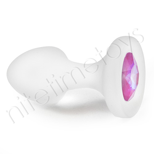 Crystal Delights Ultra Pink Butt Plug - Click Image to Close