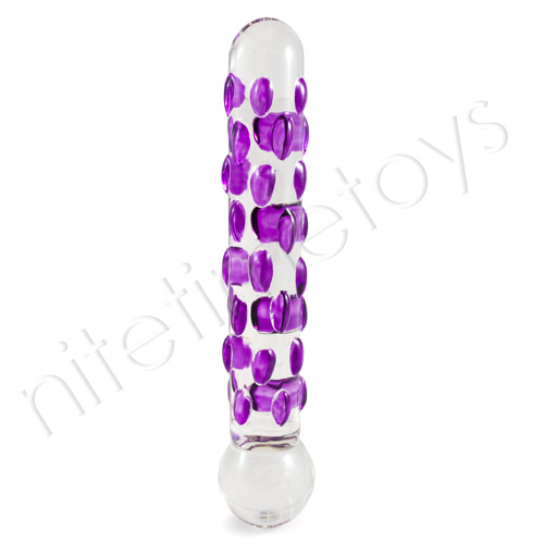 Icicles No. 7 Glass Massager - Click Image to Close