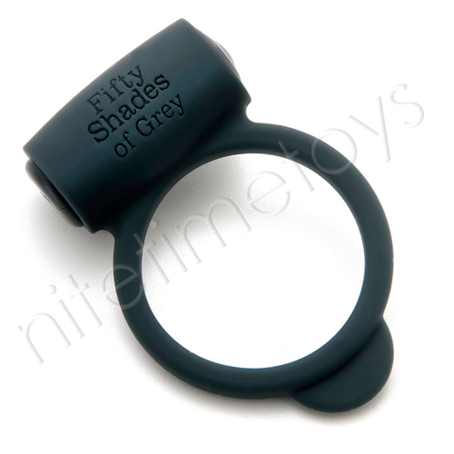 Official Fifty Shades of Grey Yours and Mine Vibrating Love Ring - Click Image to Close