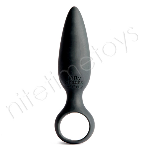 Official Fifty Shades of Grey Something Forbidden Butt Plug - Click Image to Close