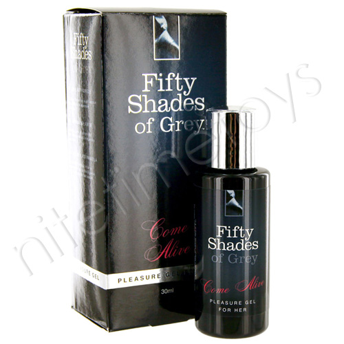 Official Fifty Shades of Grey Come Alive Pleasure Gel for Her - Click Image to Close