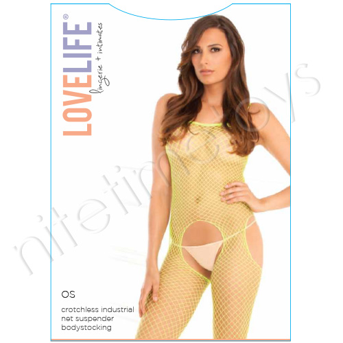 LOVELIFE Lime Industrial Net Suspender - Click Image to Close