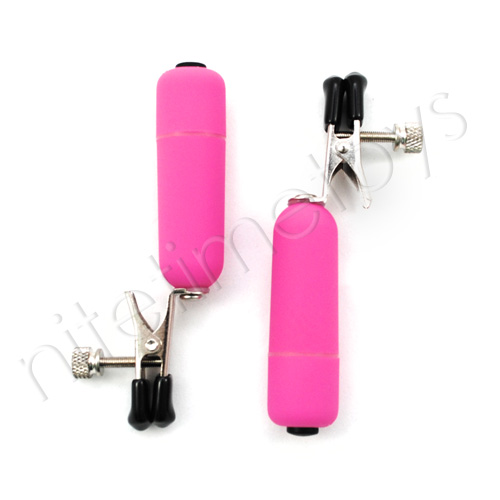 Ouch! Vibrating Nipple Clamps - Click Image to Close