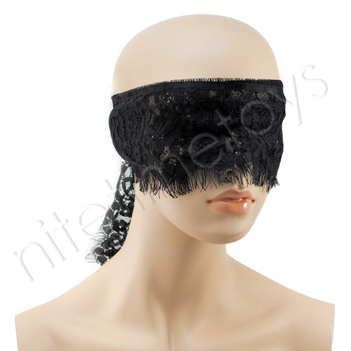 Ouch! Mystere Lace Mask - Click Image to Close